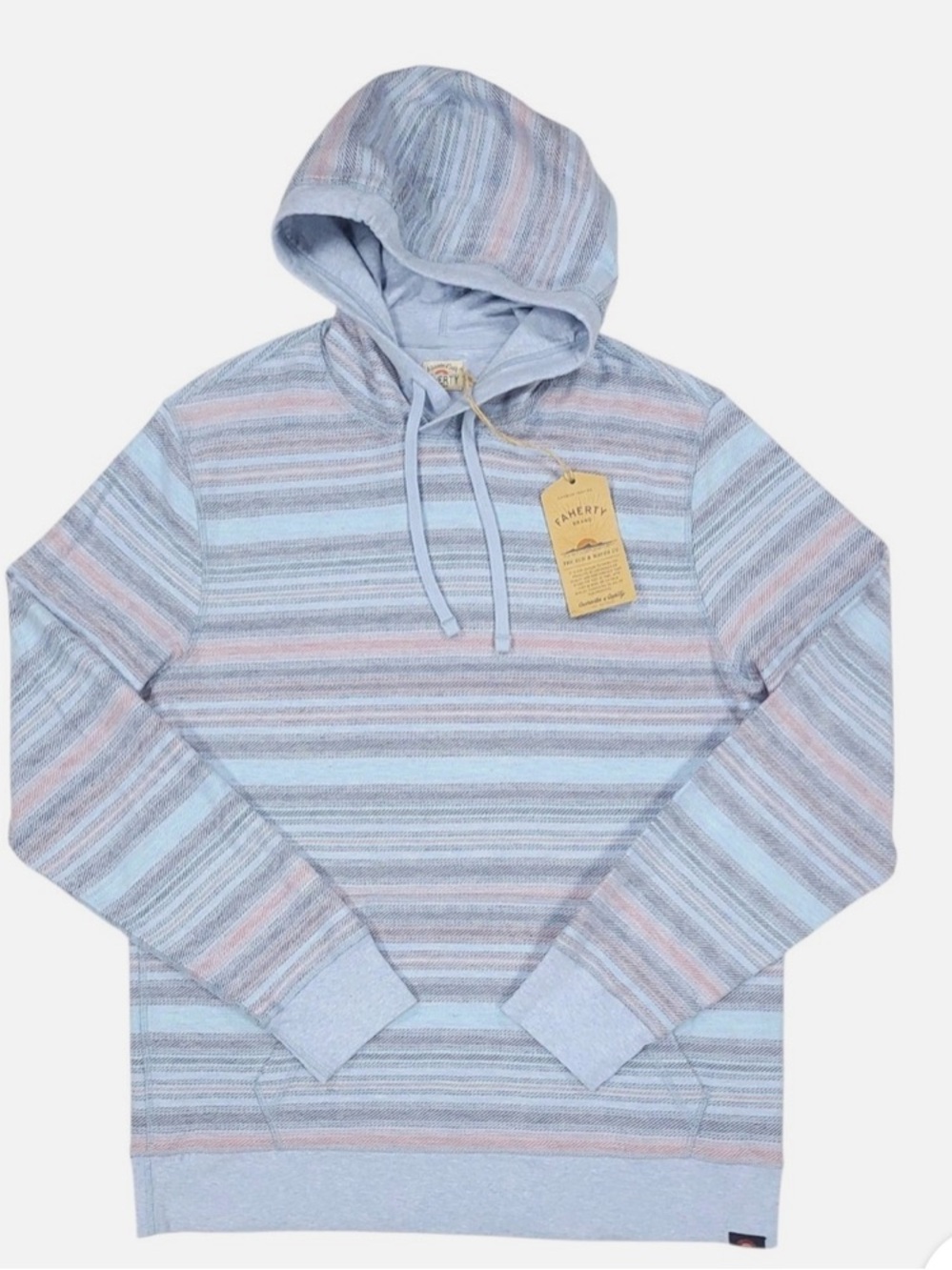 NEW💙 FAHERTY Byron Bay hoodie in Summit Springs size small $148